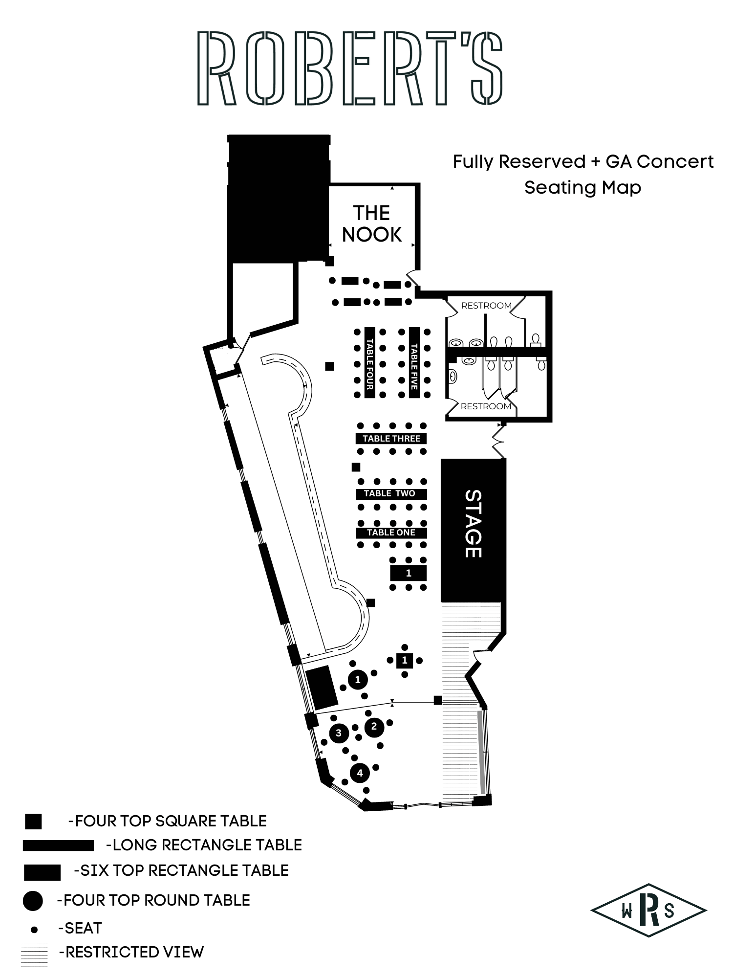 Seating map 3